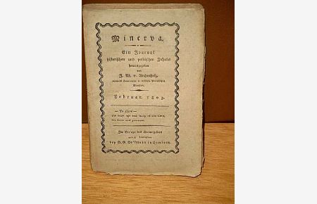 Minerva. Ein Journal historischen und politischen Inhalts. Februar 1803 ( apart )