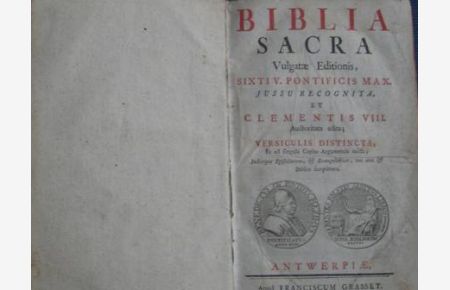 Biblia Sacra Vulgatae Editionis