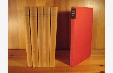 Gedichte. 6 Bände, 1961 - 1964.