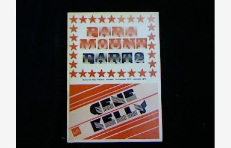 Programmheft des National Film Theatre London December 1974: Paramount Part 2.