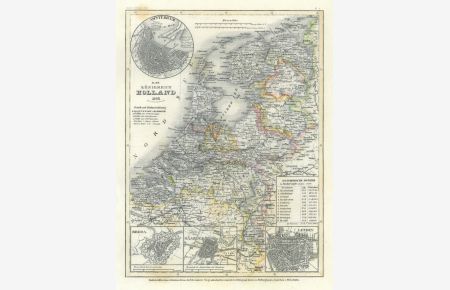 Das Königreich Holland 1849.