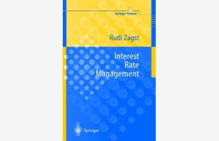 Interest-Rate Management (Springer Finance) (Gebundene Ausgabe) Rudi Zagst Interest-Rate-Management Asset Management Financial Markets Finanzmathematik Geldmarkt interest rate models Risk Management Stochastic Calculus Zinsrechnen Zinsmanagement Risikomanagement Zinsmärkte Bonds Anleihen Bund T-Bond T-Notes Stochastic Processes and Martingales Financial Markets Interest Rate Markets Interest Rate Derivatives Risk Measures 60G44, 60HXX, 62P05, 90B50, 90C11, 90C20 MSC 2000:60HXX Springer Finance This book adresses the needs of both researchers and practitioners. It combines a rigorous overview of the mathematics of financial markets with an insight into the practical application of these models to the risk and portfolio management of interest-rate derivatives. It can also serve as a valuable textbook for graduate and PhD students in mathematics who want to get some knowledge about financial markets. The first part of the book is an exposition of advanced stochastic calculus. It defines the theoretical framework for the pricing and hedging of contingent claims with a special focus on interest-rate markets. The second part covers a selection of short and long-term oriented risk measures as well as their application to the risk management of interest -rate portfolios. Interesting and comprehensive case studies are provided to illustrate the theoretical concepts. Professor Dr. Rudi Zagst studierte Wirtschaftsmathematik an der Universität Ulm. Nach seiner Habilitation im Jahr 2000 an der Universität Ulm nahm Prof. Zagst im Jahr 2001 einen Ruf an die Technische Universität München als Professor für Finanzmathematik an und ist dort seit 2002 Leiter des HVB Stiftungsinstituts für Finanzmathematik. Im Jahr 2003 wurde er zum Ehrenvorsitzenden des Aufsichtsrates der risklab germany GmbH ernannt und erhielt im Jahr 2007 von der Zeitschrift Unicum Beruf die Auszeichnung zum Professor des Jahres 2007 für sein Engagement um eine praxisnahe Ausbildung seiner Studenten. Besprechung / Review zu Interest-Rate Management: From the reviews: The book Interest Rate Management by Zagst is written for students, researchers, and practitioners who want to get an insight into the modelling of interest-rate markets as well as the pricing and management of interest-rate derivatives. a book that is both mathematically rigorous and shows practical applications of the theory. It is a compact introduction into the modern martingale-based approach of developing interest rate derivative models. a good overview is given to the relevant literature.  (Prof. Dr A. A. J. Pelsser, Kwantitatieve Methoden, Vol. 72 (B6), 2003) A very promising book on interest rate theory, written with special care and precision. Rudi Zagst manages to give an all-inclusive presentation of the topic, putting special emphasis on measuring and hedging financial risks. This makes the book unique among others, in exposing the reader to the entire financial engineering process from mathematical modelling and pricing to the risk and asset management of a complete portfolio. Interest rate management is mostly recommended to graduate and PhD students in mathematics or finance.  (Nikos Thomaidis, www. quantnotes. com, November, 2003) If you are interested in the totally awesome world of advanced mathematical finance, you should look at Interest Rate Management by Rudi Zagst. The book is written for those who want a rigorous look at the modeling of interest-rate markets. A fascinating book .  (Bulletin of Mathematics Books, Issue 42, November, 2002) This book addresses the needs of both researchers and practitioners. It combines a rigorous overview of the mathematics of financial markets with an insight into the practical applications of these models to the risk and portfolio management of interest rate derivatives.  (Bank-Forum, Issue 30, 2003) This book is essentially about two main topics: first of all about the mathematics of interest-rate markets, and secondly about risk management issues in such markets. All in all, an interesting book which offers first insight into the world of true money-market risk management. By keeping content and length well balanced it will be easy to base a course on it.  (P. A. L. Embrechts, Short Book Reviews, Vol. 23 (1), 2003) The aim of the present book is to give a professional insight into the field of modelling an interest-rate market . The book is addressed to students, researchers, and practitioners that are interested or work directly with the models of interest-rate markets, as well as for pricing and management of interest-rate derivatives. Satisfying the needs for both practitioners and researchers, the present book brings a valuable contribution to fill the gap between theory and practice within the investigated field.  (Neculai Curteanu, Zentralblatt Math, Vol. 987 (12), 2002) Inhaltsverzeichnis von Interest-Rate Management: Introduction. - Stochastic Processes and Martingales. - Financial Markets. - Interest Rate Markets. - Interest Rate Derivatives. - Risk Measures. - Risk Management. - Appendix.