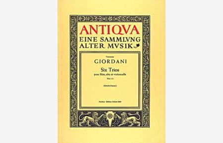 6 Trios op. 12  - Trio 1-3, (Serie: Antiqua)