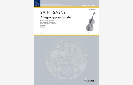 Allegro appassionato op. 43  - h-Moll, (Serie: Cello-Bibliothek), (Reihe: Edition Schott)