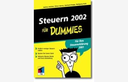 Steuern 2002 für Dummies von Oliver Meves, Markus Meister, Gerhard Krapp