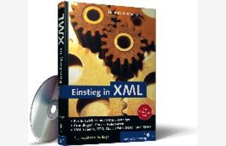 Einstieg in XML (Gebundene Ausgabe) mit CD-ROM von Helmut Vonhoegen Wer denkt, dass XML auch nur ein künstlich aufgebauschter Internetbluff war, der inzwischen nur noch in den Geschichtsbüchern existiert, der irrt sich gewaltig. Zwar sind die Meldungen um XML weniger geworden, doch hinter den Kulissen ist XML-Überall fast schon Realität. Mit Einstieg in XML in der dritten, erweiterten Auflage gleitet man mühelos in die ausgezeichnete XML-Gegenwart und erhält Grundlagen, Praxisanwendungen und eine Referenz in Einem. Neu an der 3. Auflage ist ein zusätzliches Kapitel zu XML in Office-Anwendungen, das die Implementierung und Unterstützung von XML in MS Office-Programmen beschreibt. Dagegen verzichtet Vonhoegen auf die Berücksichtigung des neuen 1. 1 StandardsInkompatibel zu 1. 0 und daher auf absehbare Zeit nicht von praktischer Bedeutung. Als erfahrener Computerbuchautor und langjähriger Computerprofi mit Lehrerfahrung umfasst Helmut Vonhoegen in seinem Buch gekonnt die Grundlagen, Bezüge, Anwendungs- und Entwicklungsmöglichkeiten der flexiblen Auszeichnungssprache. Damit richtet er sich vor allem an Softwareentwickler, die mit seinem Buch die konzentrierten Informationen erhalten, die sie für den Entwurf und die Umsetzung von XML-Anwendungen benötigen. Vonhoegen beginnt mit einem grundlegenden Einstieg über Herkunft, Bedeutung und Anwendungsmöglichkeiten der Metasprache und stellt im Anschluss daran den Aufbau und die Regeln von XML vor. Darauf folgen die Dokumenttypen und Validierung sowie das Inhaltsmodell mit XML-Schema. Navigation und Verknüpfung beinhalten dann Xpath, Xlink, Xbase und Xpointer und die Darstellung und Umwandlung der Informationen kann dann entweder wie in Kapitel sechs per CSS oder wie in Kapitel sieben und acht per XSLT und XSL erfolgen. Fortgeschritten wird es dann in den beiden letzten KapitelnProgrammierschnittstellen für XML (DOM und SAX) und die Kommunikation zwischen Anwendungen (Webdienste, SOAP). Neu ist an dieser Stelle das bereits erwähnte Kapitel zu XML in Office-Anwendungen. Im Anhang dann weiterführende Quellen und ein Glossar. Die beiliegende CD enthält die Beispieldateien aus dem Buch, die W3C-Empfehlungen und eine Probeversion von Stylus Studio und XML Spy. Trotz konzentrierter Informationen ist das Lay-out luftig und wird von zahllosen Code- und Anwendungsbeispielen sowie Grafiken unterstützt -- leichtes Lesen garantiert. Einstieg in XML ist ein waschechtes Einsteigerbuch, wenn auch nicht für den zusteigenden Homepage-Bastler. Lernen kann hier jeder etwas, aber den vollen Nutzen aus dem Buch zieht man wohl hauptsächlich als Entwickler mit konkreten Anwendungsfragen, die es in Zukunft mit XML umzusetzen gilt.