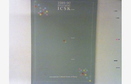International Cultural Society of Korea : annual Report 1989 - 90.