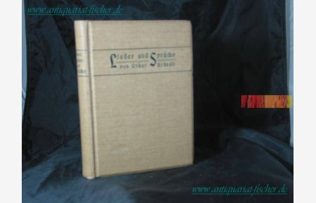 Lieder und Sprüche