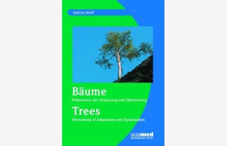 Bäume: Phänomene der Anpassung und Optimierung [Gebundene Ausgabe] Andreas Roloff (Autor) Naturwissenschaften Biologie Botanik Flora Ökologie Anpassung Biologie Bäume Adaption Umwelteinflüsse Natur Umwelt Bäume als Überlebenskünstler - ihre Anpassungs- und Überlebensstrategien Wie schaffen es Bäume, mit den widrigsten Umweltbedingungen zurechtzukommen? Sie können Kälte, Trockenheit oder Überflutungen ja nicht ausweichen! Wie kommen so faszinierende Phänomende wie Baumriesen, schlafende Knospen und panaschierte Blätter zustande? Was sind die biologischen Hintergründe dieser Erscheinungen? 248-mal erläutert der Autor Phänomen für Phänomen zweisprachig (deutsch und englisch) klar und auch für Laien leicht lesbar die biologischen Mechanismane, Problemlösungen und Zusammenhänge. Mit vielen Farbfotos. Das attraktive, informative Nachschlagewerk hat eine starke Sogkraft - wer einmal zu blättern anfängt, wird so bald nicht wieder aufhören! Und Bäume danach mit anderen Augen sehen. Über den Autor: Professor Dr. Andreas Roloff, international bekannter und anerkannter Baumschulsachverständiger, ist Inhaber des Lehrstuhls für Forstbotanik an der TU Dresden in Tharandt. Bis zu seinem Ruf an die TU Dresden 1993 war er an der Universität Göttingen tätig. Wie schaffen es Bäume, mit den widrigsten Umweltbedingungen zurechtzukommen? Sie können Kälte, Trockenheit oder Überflutungen ja nicht ausweichen! Wie kommen so faszinierende Phänomene wie Baumriesen, schlafende Knospen und panaschierte Blätter zustande? Was sind die biologischen Hintergründe dieser Erscheinungen? 245 mal erläutert der Autor Phänomen für Phänomen zweisprachig (deutsch u. englisch), klar und auch für Laien leicht lesbar die biologischen Mechanismen, Problemlösungen und Zusammenhänge. zahlreiche Abbildungen, gebunden. Sprache englisch; deutsch Maße 240 x 170 mm Einbandart gebunden Naturwissenschaften Biologie Botanik Flora Ökologie Anpassung Biologie Bäume Adaption ISBN-10 3-609-16262-7 / 3609162627 ISBN-13 978-3-609-16262-1 / 9783609162621