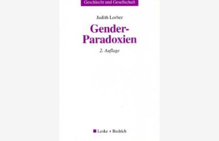 Gender-Paradoxien von Judith Lorber
