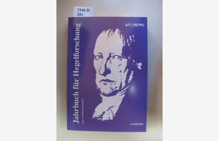 Jahrbuch für Hegelforschung.
