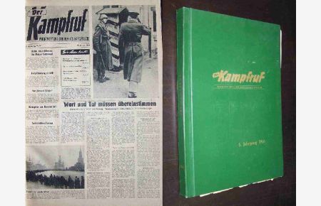 Der Kampfruf. Wochenzeitung der Bereischaftspolizei. 6. Jahrgang, Nr. 2 - Nr. 52, 6. Januar - 28. Dezember 1961.