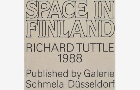 Space in Finland. 1988.
