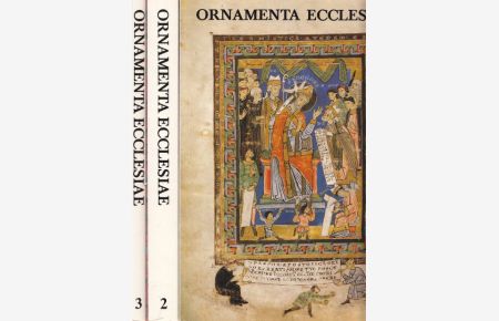 Ornamenta Ecclesiae.   - Kunst und Künstler der Romanik. Katalog zur Ausstellung des Schnütgen-Museums in der Josef-Haubrich-Kunsthalle.