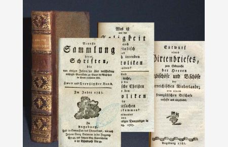 Neueste Sammlung jener Schriften, die von einigen Jahren her über verschiedene wichtigste Gegenstände zur Steuer der Wahrheit im Drucke erschienen sind. Zwey und dreyßigster [32. ] Band. Im Jahre 1787.