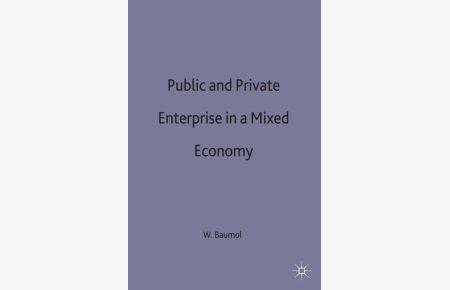 Public and Private Enterprise in a Mixed Economy: International Economic Association Conference Proceedings  - Proceedings of a Conference held by the International Economic Association in Mexico City