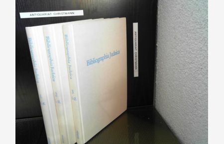 Bibliographia Judaica. Verzeichnis jüdischer Autoren deutscher Sprache.