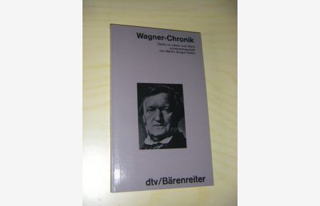 Wagner-Chronik. Daten zu Leben und Werk