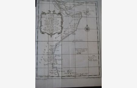 Carte de la Coste Orientale d'Afrique