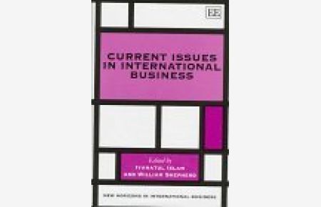 Current Issues in International Business (New Horizons in International Business)