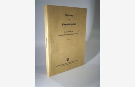 Beschreibung des Oberamts Leutkirch. Beschreibung des Königreichs Württemberg nach Oberamtsbezirken. Band 18. Reprint