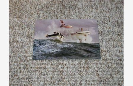 AK Seenot-Rettungskreuzer mit seinem Tochterboot