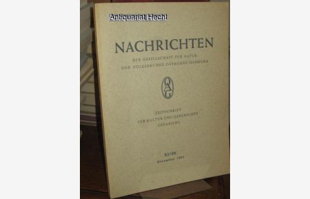 NOAG 95/96 - 1964 Nachrichten der Gesellschaft für Natur- und Völkerkunde Ostasiens/Hamburg. Zeitschrift für Kultur und Geschichte Ostasiens.