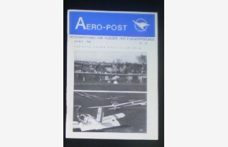 Aero-Post, Informationen für Flieger und Fliegerfreunde, Oktober 1986