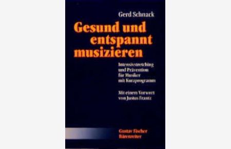 Gesund und entspannt musizieren von Gerd Schnack (Autor)