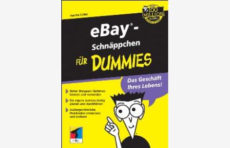 eBay-Schnäppchen für Dummies. Das Geschäft Ihres Lebens! Von Marsha Collier (Autor)