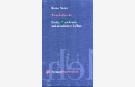 Wirtschaftsrecht : systematische Darstellung.   - Springers Kurzlehrbücher der Rechtswissenschaft