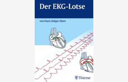 Der EKG-Lotse von Hans-Holger Ebert (Autor) Kompakt - Kompetent Der EKG-Lotse schliesst eine Lücke zwischen dem EKG-Atlas und den elektrophysiologisch fundierten Lehrbüchern. Dem Leser wird - ausgehend von den anatomischen Grundlagen - mit Hilfe didaktisch wertvoller EKG-Leiterdiagrammen und einheitlich gestalteter, übersichtlicher Schemazeichnungen sowohl das jeweilige charakteristische EKG-Bild als auch die elektrophysiologischen Grundlagen in verständlicher Form nahegebracht. Die elektrokardiografischen Phänomene und die Ihnen zugrunde liegenden elektrophysiologischen Gegebenheiten werden mit praktischen Schlussfolgerungen für die klinische Diagnostik und Therapie verknüpft, so dass der Leser mit diesem Buch einen Lotsen zur Hand bekommt, der ihn durch die teils schwierigen Tiefen und Untiefen der richtigen Deutung von Rhythmusstörungen kompetent steuert.