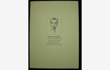 Heinz Schindele und die Freude am erzählenden Bild. Originaldruck aus Illustration 63, Zeitschrift für die Buchillustration 24/I.