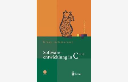 Softwareentwicklung in C++ (Xpert. press) mit CD-ROM [Gebundene Ausgabe] von Klaus Schmaranz C++ ist von allen Programmiersprachen, die heute in der Praxis eingesetzt werden, eine der mächtigsten und am weitesten verbreitet. Um saubere und robuste Software in C++ zu entwickeln, ist es besonders wichtig, alle Features von C++ zu verstehen, da mangelndes Wissen in diesem Bereich unweigerlich zu schwerwiegenden Problemen in der Praxis führt. Deshalb bietet dieses Buch eine detaillierte Einführung in C++ und führt so zu tieferem Verständnis für diese Programmiersprache. Zahlreiche Beispiele werden zur Erläuterung angeführt, versteckte Fallen aufgedeckt und erklärt, und der Weg von der Idee zur fertigen Software detailgenau mit allen Designentscheidungen erklärt. Das vermittelte Wissen stammt aus langjähriger Entwicklungserfahrung des Autors mit großen Projekten und das Gelernte ist daher direkt in der Praxis einsetzbar. Die dem Buch begegebene CD-ROM enthält alle Programmbeispiele. Mit Softwareentwicklung in C legt Klaus Schmarantz die zur Zeit beste deutsche Einführung in C vor und trifft damit den Nerv vor allem von Embedded-Systems- und Unixprogrammierern. Das Buch überzeugt von den Grundlagen bis zu den vielen Beispielen, die sogar Neueinsteigern einen niveauvollen, immer gut nachvollziehbaren Weg in die Programmierung ermöglichen. Wozu noch C lernen, fragen sich heute viele Entwickler -- in den Firmen wird doch nur noch objektorientiert programmiert. Weit gefehltC gehört neben Java und C++ nach wie vor zu den Sprachen, die man als Informatiker oder Programmierer im Repertoire haben sollte. Unverzichtbar ist die prozedurale Sprache etwa in der Entwicklung für die immer wichtiger werdenden Embedded Systeme, in der systemnahen Programmierung und in der Unix-Systemprogrammierung. Mit Softwareentwicklung in C legt Klaus Schmarantz, Informatik-Dozent an der Universität Graz, eine der besten erhältlichen Einführungen in deutscher Sprache vor. Sowohl angehende Entwickler ohne Programmiererfahrung als auch bereits programmiererfahrene C-Einsteiger werden damit kein anderes Buch zur Hand nehmen müssen um bis in die höhere Weihen der C-Programmierung vorzudringen. Nach einer der besten Einführungen in das Bitshiften überhaupt gelingt es Schmarantz ein Beispiel (Kaffee-Automat) vom Entwurf über Spezifikation, Architektur, API-Definition bis hin zur Entwicklung detaillreich und plastisch vorzustellen, ohne vorgreifende C-Kenntnisse bereits vorauszusetzen. Alle Schritte im Entwicklungsprozess werden sorgfältig durchlaufen -- dabei wird gut, sauber und lehrreich programmiert. Natürlich fehlen auch Pointer nicht, versehen mit deutlichen Ermahnungen zur Sicherheit und Prüfung von Überläufen. Die besondere Qualität des Buches liegt darüberhinaus in den vielen ausführlichen Erklärungen von Fallen, Stilfragen, Architektur und sinnvollen Beispielen. Durch alle wichtigen C-Themen von Type Casting, dynamische Arrays, Structs und Unions, Filehandling oder Rekursion führt Schmarantz nicht nur verständlich, sondern auch äußerst lesenswert. Softwareentwicklung in C macht genau das richtig, was schon viele andere C-Bücher falsch gemacht haben -- es weiß einfach, wer seine Leser sind und was sie sucheneine gute Ansprache und hohe Qualität. FazitDiese Buch ist mehr als eine Empfehlung, es ist die erste Wahl zum Thema. Im Springer-Verlag vom gleichen Autor erschienen ist auch Softwareentwicklung in C++ -- genauso gut, genauso empfehlenswert! Somit ob objektorientiert oder nichtSie müssen nicht mehr warten um mit dem Programmieren zu beginnen, einen besseren Einstieg werden Sie so schnell nicht finden!