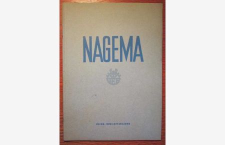 NAGEMA - Klima und Luftanlagen - Produktionsgruppe 12 - Katalog - 4-sprachig (deutsch, russisch, englisch, französisch) - Ausgabe wohl aus den 50er Jahren stammend.