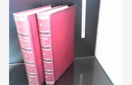 Hans von Bülow. Briefe. Hrsg. von Marie von Bülow. 2 Bände (von 8) Bände. I. Band: 1841-1853. Mit einem Bildnis und einer Briefnachbildung (2. Aufl. ); II. Band: 1853-1855. Mit einem Bildnis (2. Aufl. );
