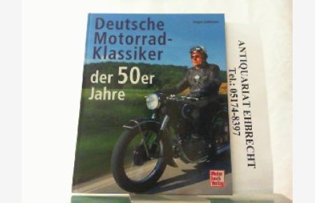 Deutsche Motorrad-Klassiker der 50er Jahre.