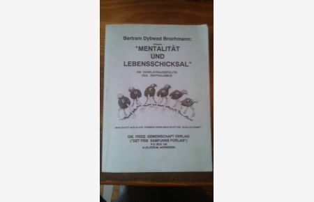 Auszug aus Mentalität und Lebensschicksal. (1929-1936) Die Vogelstrauspolitik des Zentralismus