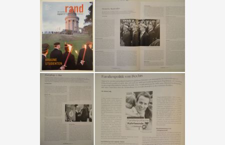 der rechte rand. magazin von und für antifaschistInnen Nr. 141 März / April 2013, 24. Jahrgang S O N D E R H E F T B U R S C H E N S C H A F T E N