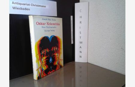 Oskar Kokoschka : Eine Psychographie. - Signiertes Exemplar vom Autor J. P. Hodin an Gerhard Evens 1976  - Joseph Paul Hodin. Mit Beiträgen von Anton Ehrenzweig [u.a.]