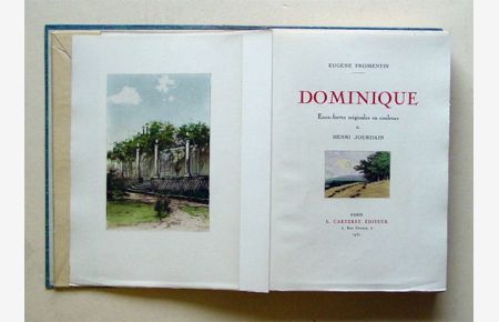 Dominique. . Eaux-fortes originales en couleurs de Henri Jourdin.