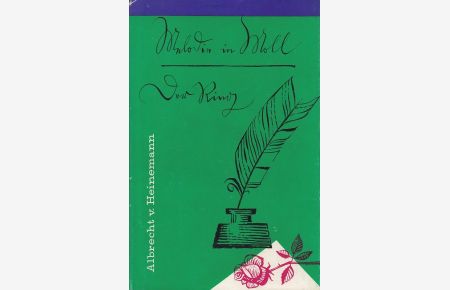 Melodien in Moll + Der Ring - Zwei Novellen um Goethe