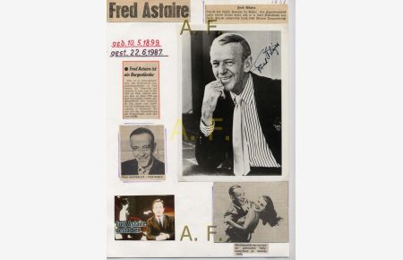 Fred Astaire, Schauspieler und Tänzer