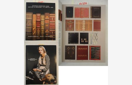 Katalog zur Auktion Kunst Literatur und Kunst / Fotografie am 19. und 20. Juni 2013 * Buchbindernachlass des deutschen Kunstbuchbindermeisters G o t t h i l f K u r z MDE
