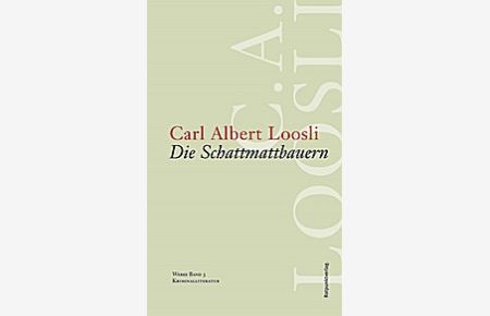 Loosli, Schattmattbauern/CD
