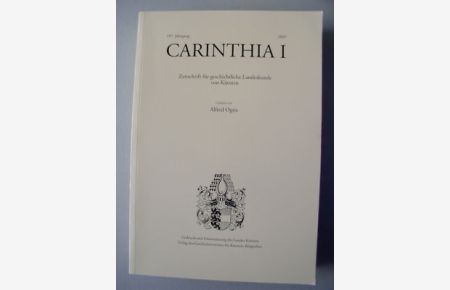 Carinthia I geschichtliche Landeskunde Kärnten 195/2005
