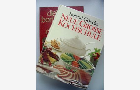 2 Bücher Neue grosse Kochschule + 100 Rezepte Kochbuch