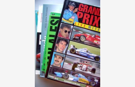 6 Bücher Grand Prix 95 Jean Alesi Benetton Formel 1 VW Käfer Rennwagen Live 96