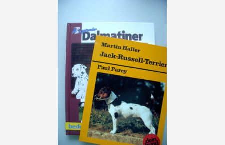 2 Bücher Jack-Russell-Terrier + Dalmatiner