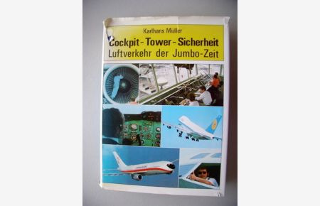 Cockpit Tower Sicherheit Luftverkehr der Jumbo Zeit 1978 Luftfahrt Flugzeuge